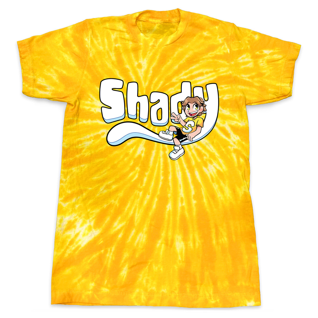 Shady Golden Tie-Dye Shirt