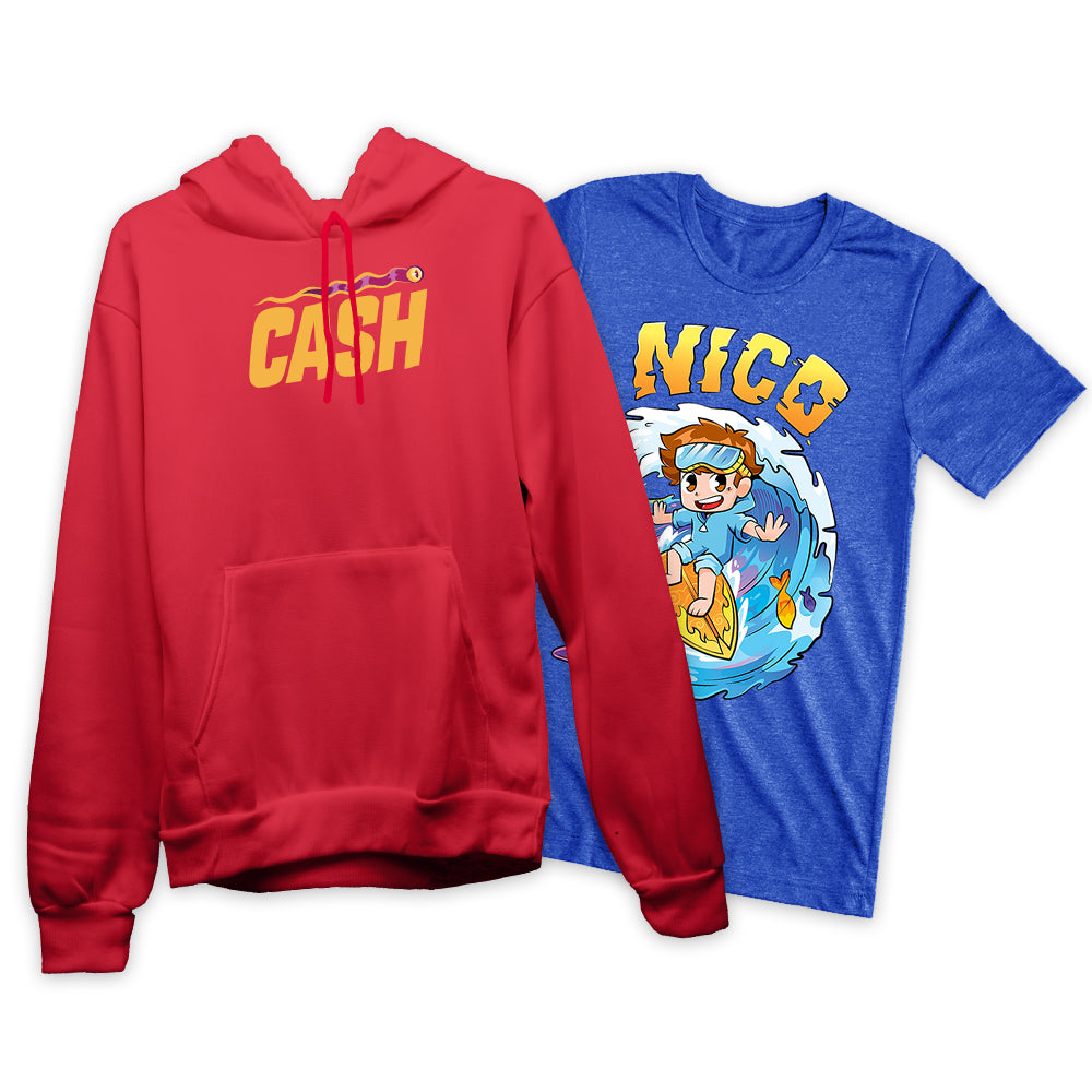 Cash & Nico official shirts and hoodies