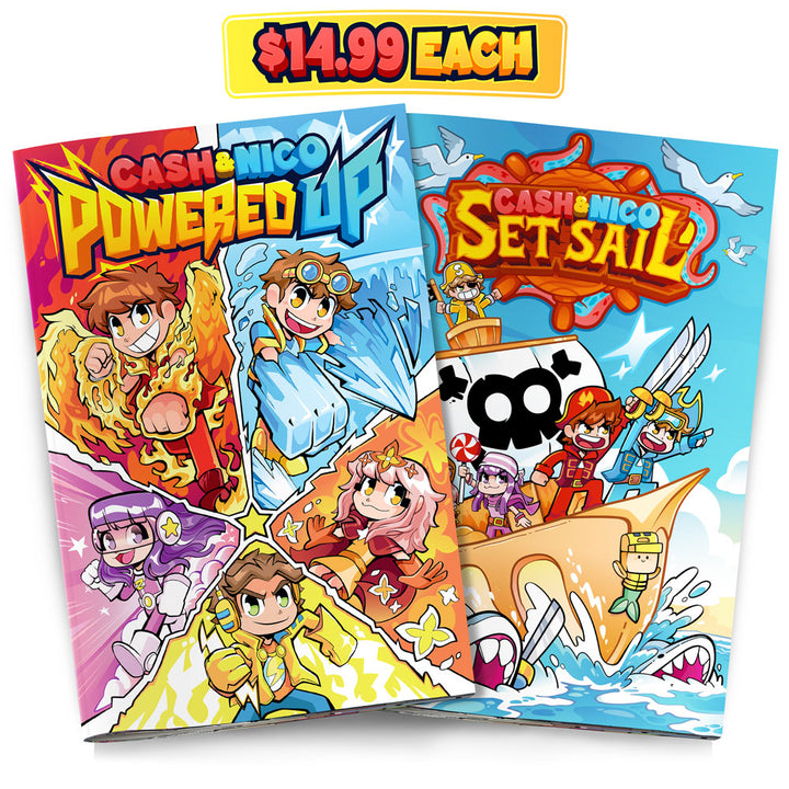 NEW Cash & Nico Comics Bundle!