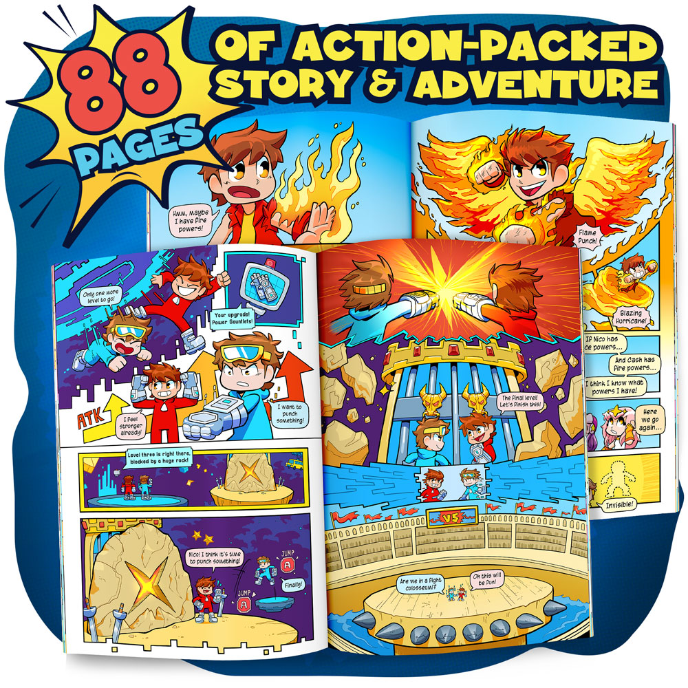 NEW Cash & Nico Comics Bundle (2 Pack)