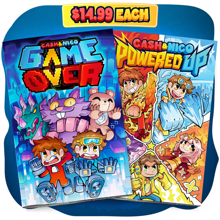 NEW Cash & Nico Comics Bundle (2 Pack)
