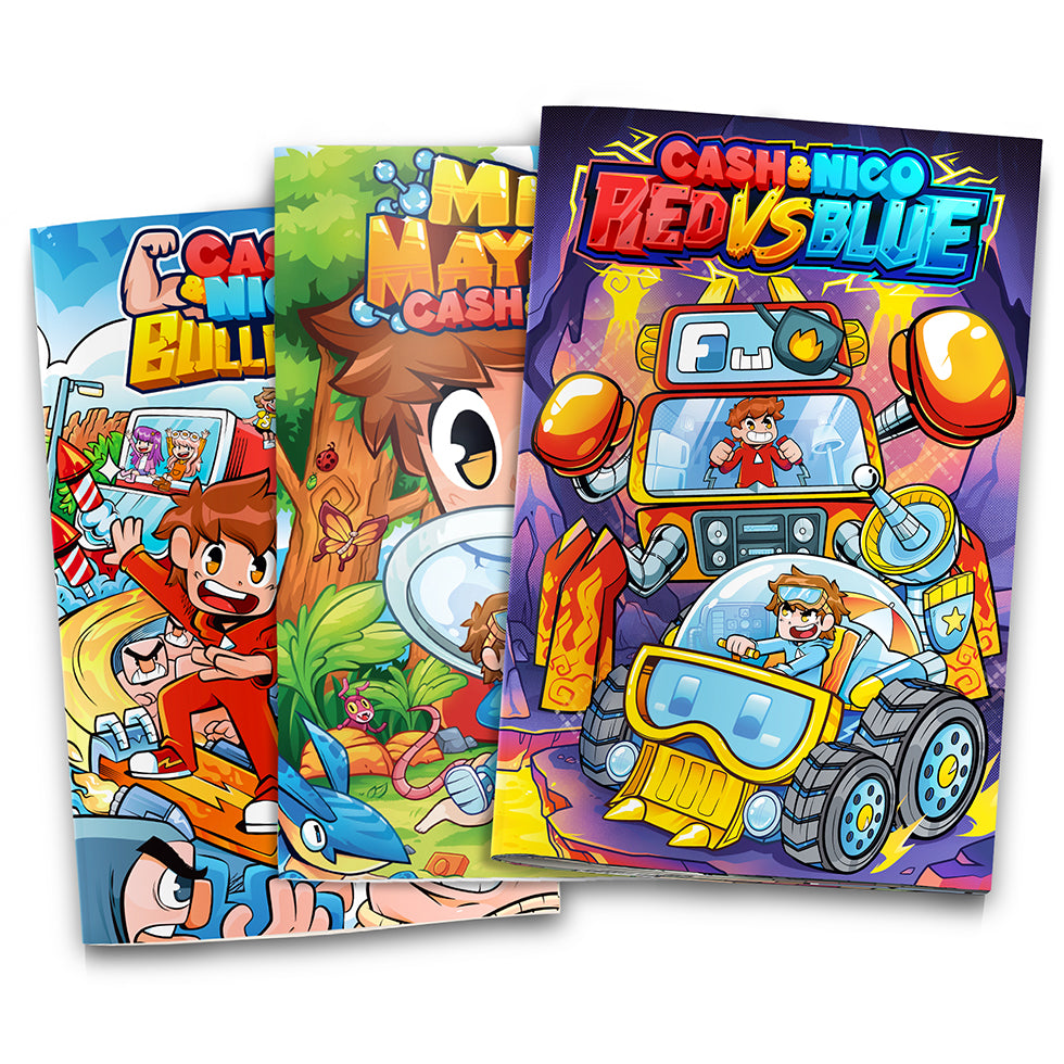 Cash & Nico COMIC BUNDLE (3 Pack)