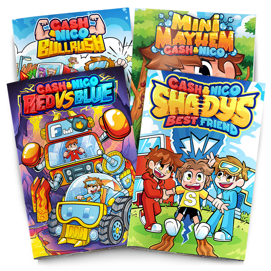Cash & Nico Comic Bundle (4 Pack)