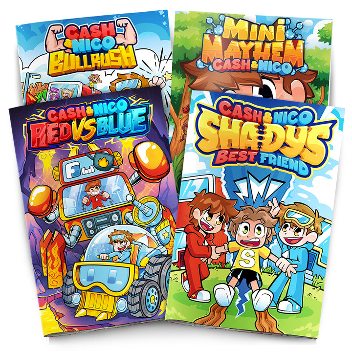 Cash & Nico Comic Bundle (4 Pack)