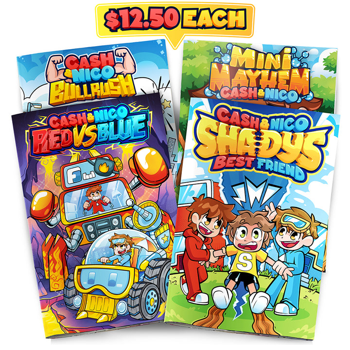Cash & Nico Comic Bundle (4 Pack)