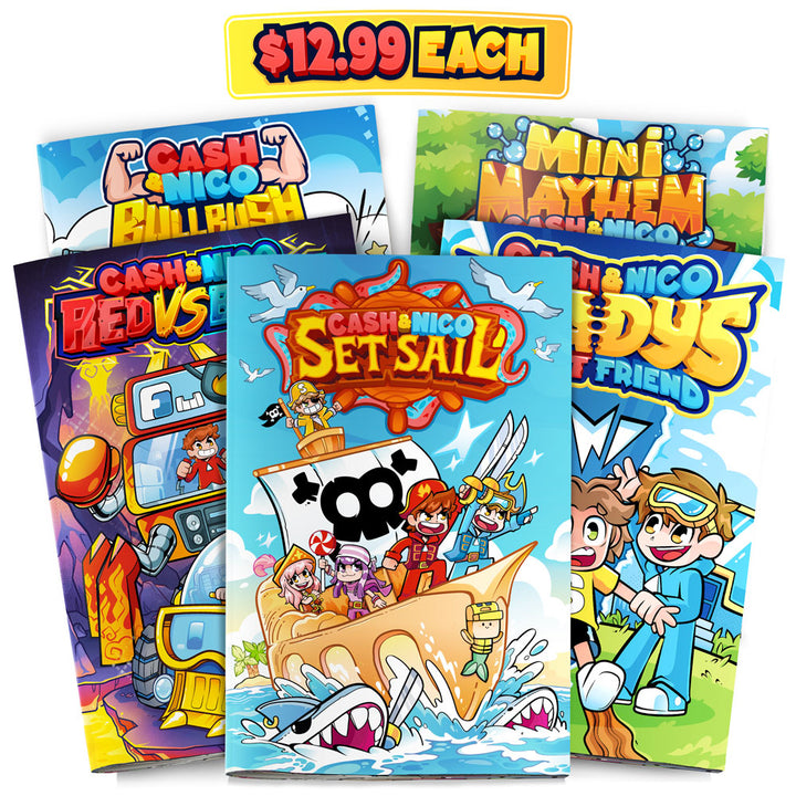 Cash & Nico Mega Comic Bundle (5 Pack)