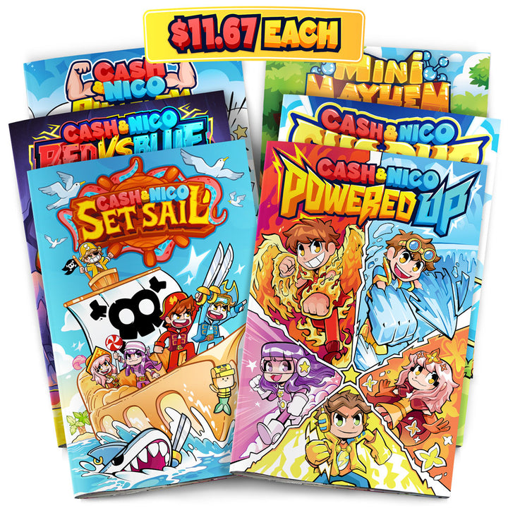 Cash & Nico Mega Comic Bundle (6 Pack)