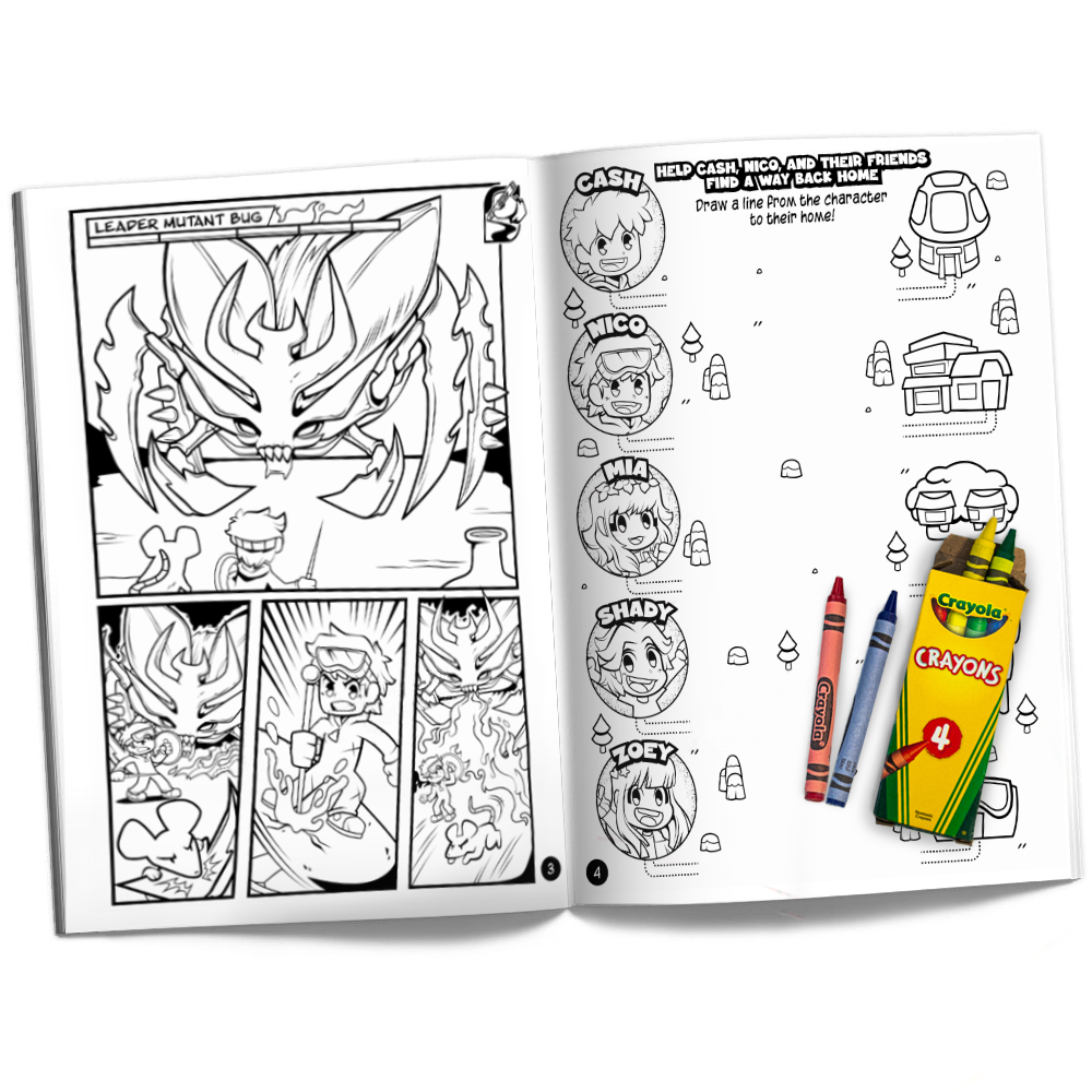 Cash & Nico Activity Book!