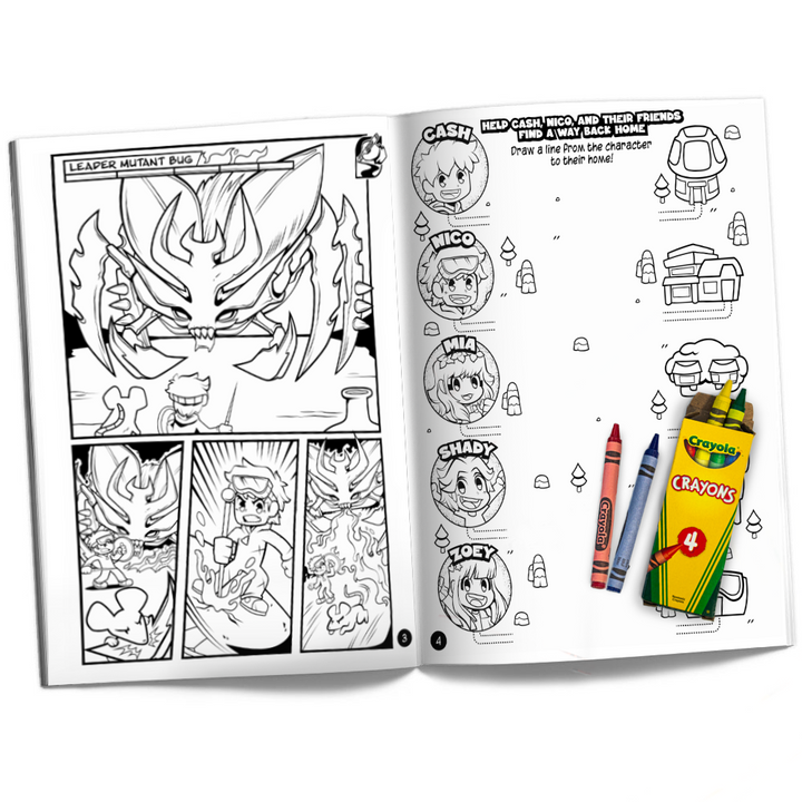 Cash & Nico Activity Book!