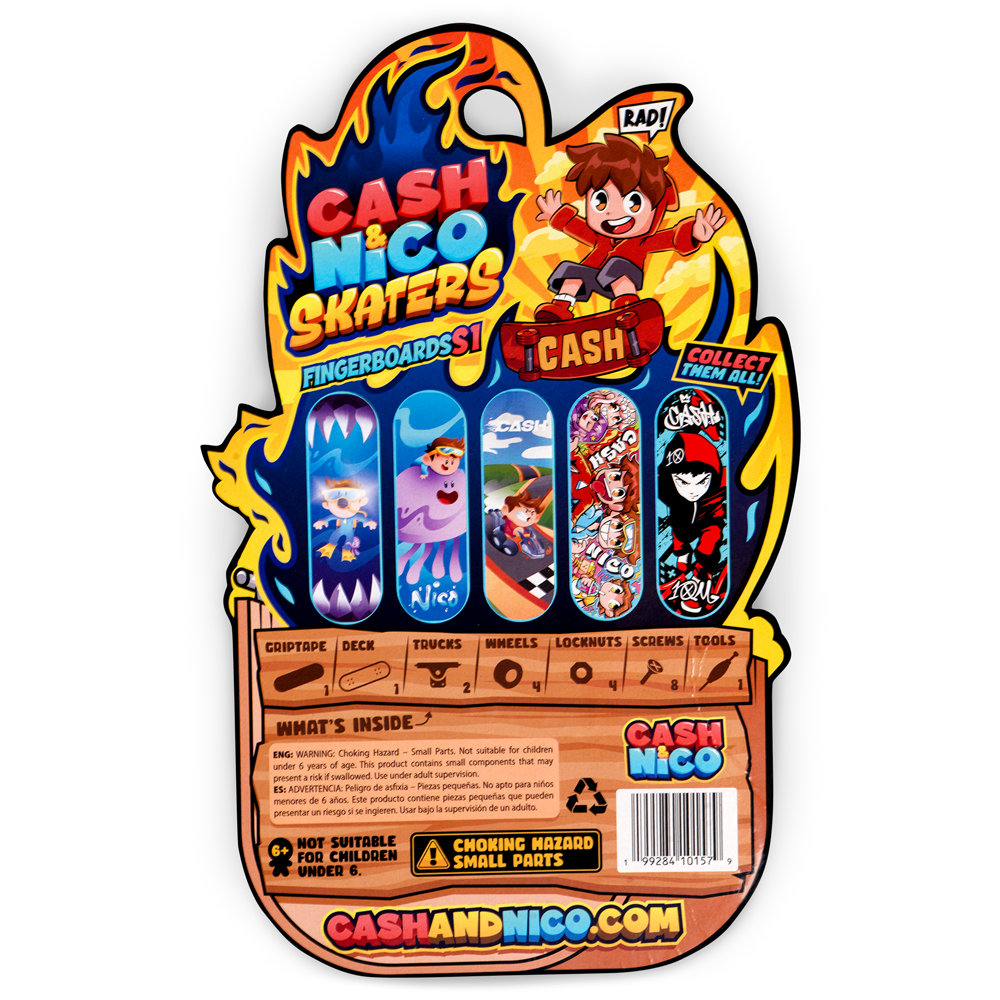 Cash & Nico Crew Skate Toy!