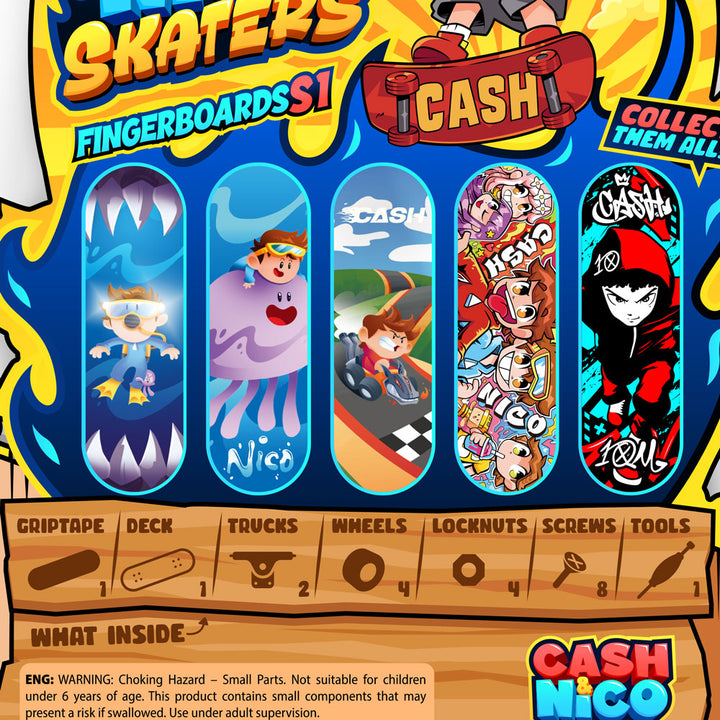 Cash 10m Subs Skate Toy!