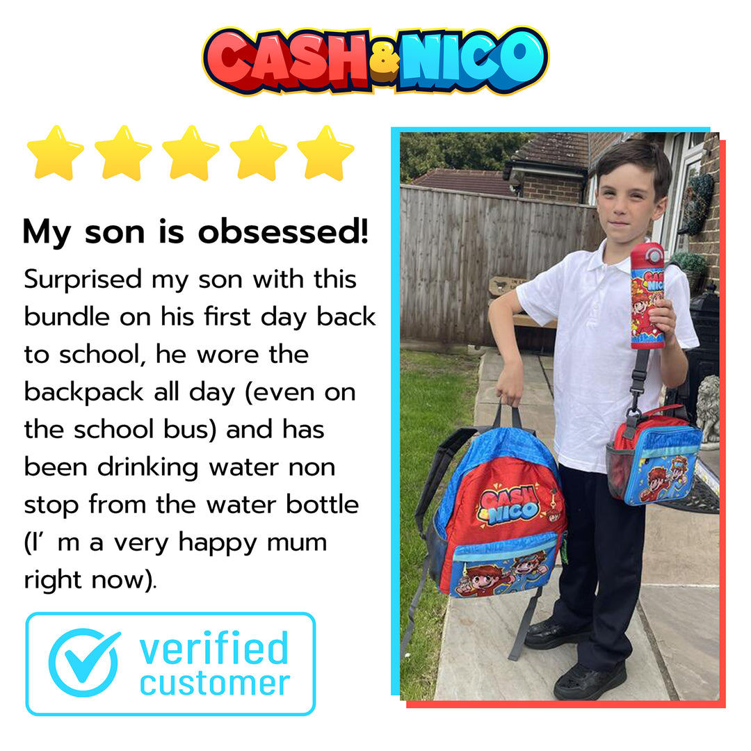 Cash & Nico Backpack Bundle!