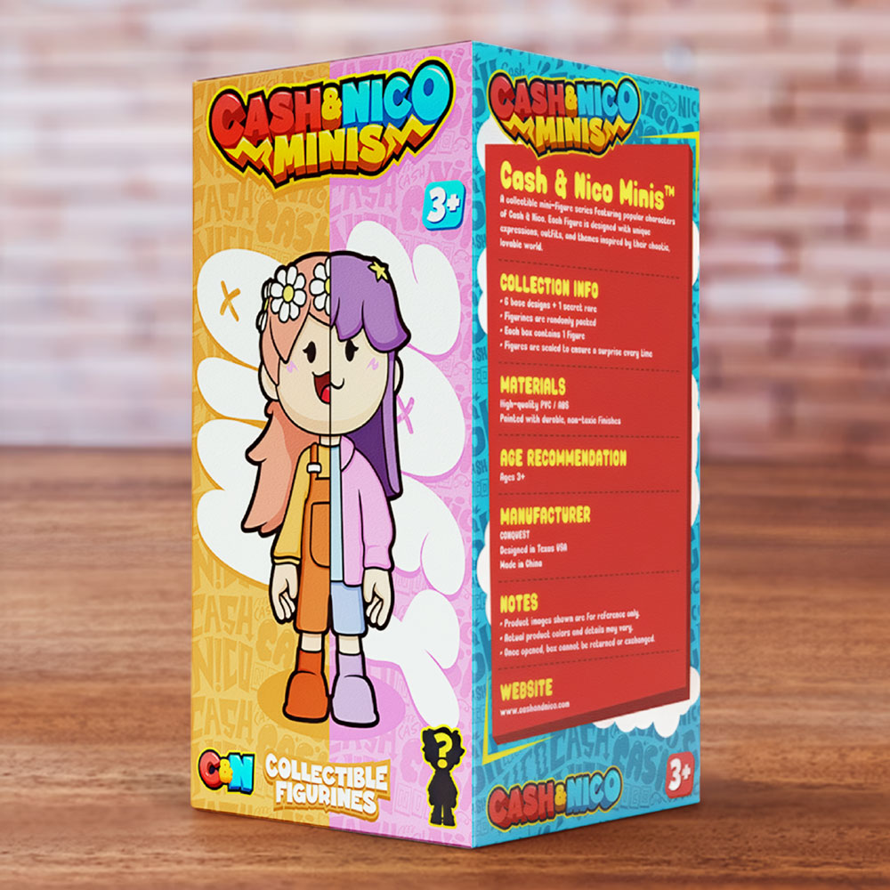 Cash & Nico Minis Collectible Figurines