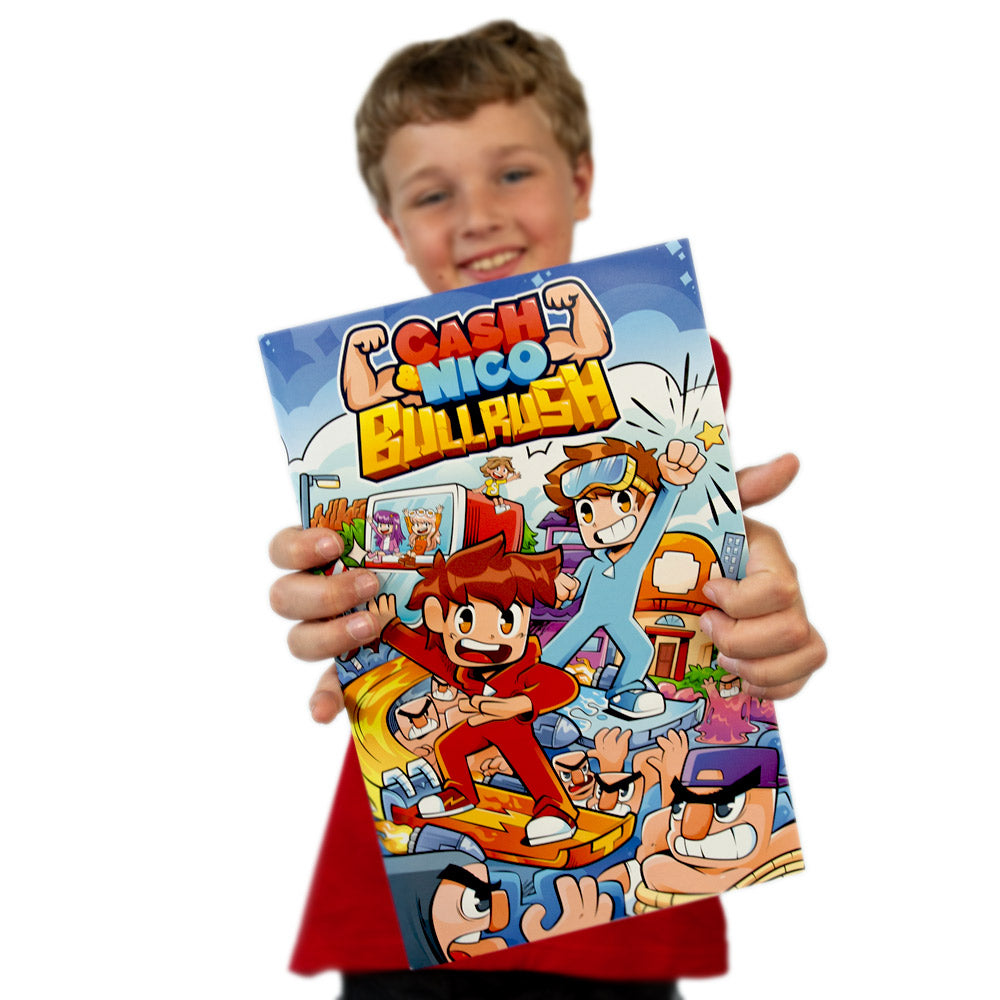 Cash nico comic book bull rush cash nico