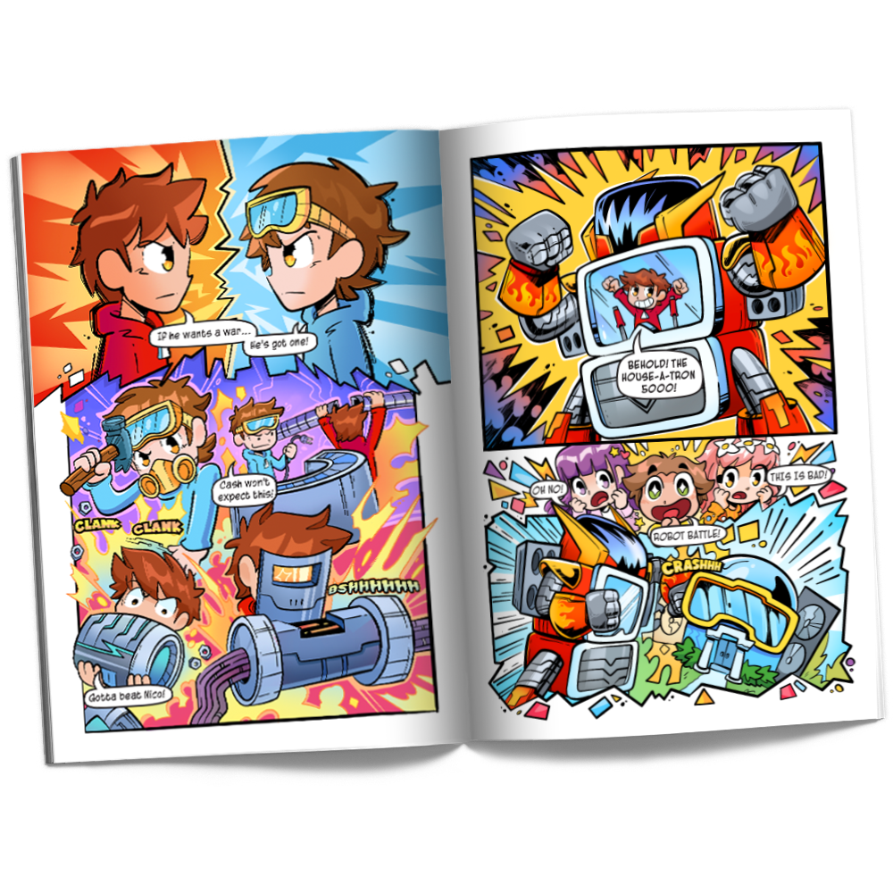 Cash & Nico Comic Bundle (4 Pack)