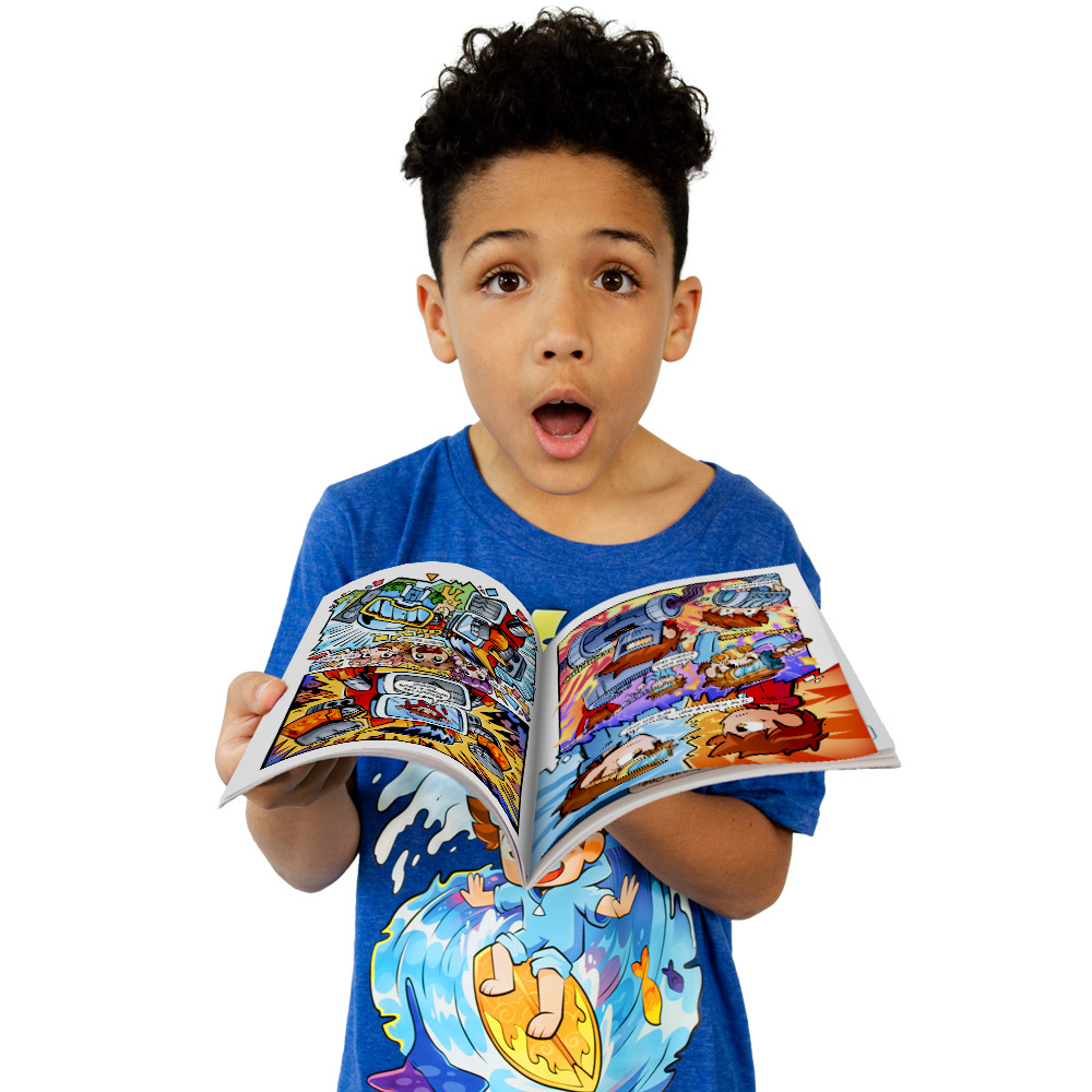 Cash & Nico Comic Book: Red VS Blue