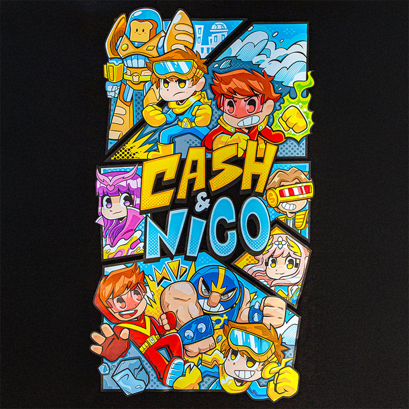 NEW Cash and Nico Super Heroes Shirt!