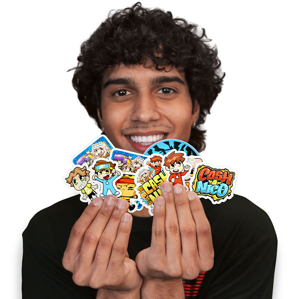 Cash & Nico Sticker 10 Pack!