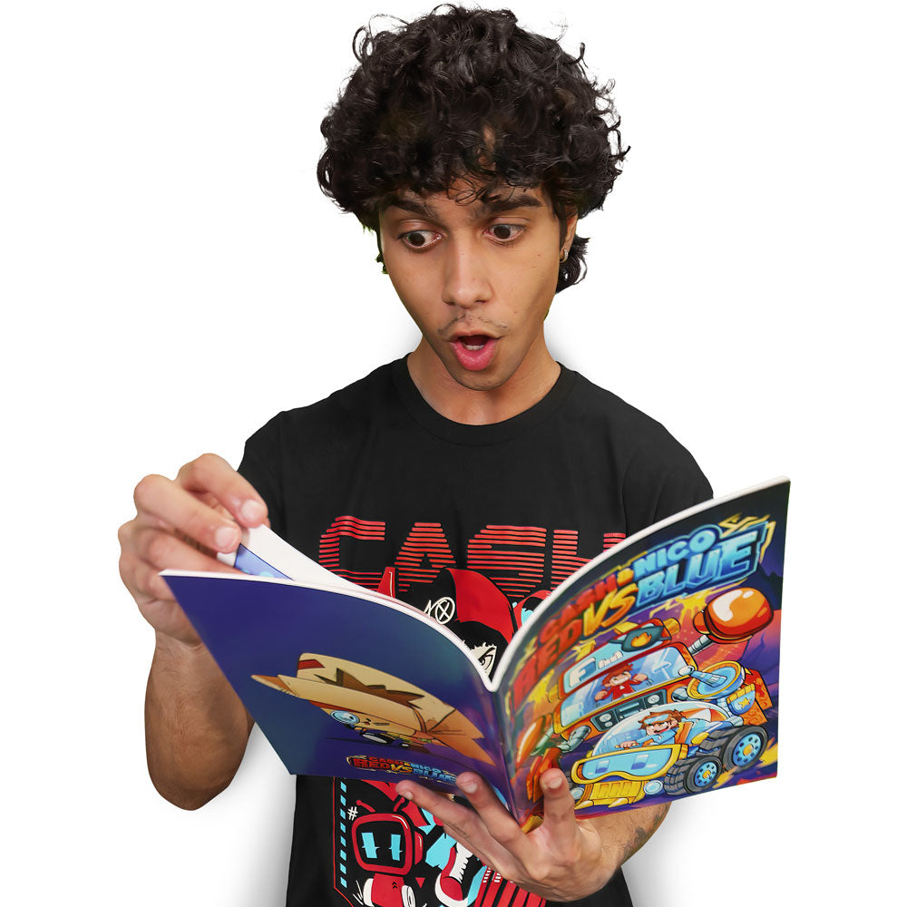 Cash & Nico Comic Book: Red VS Blue