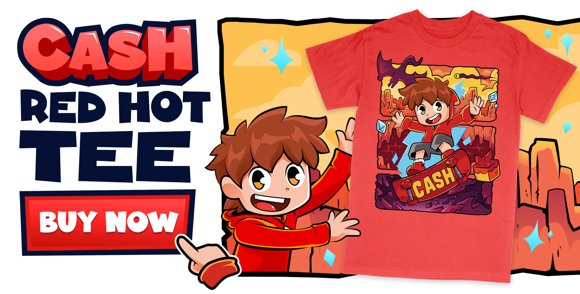 The Official Cash And Nico Shop Cash Nico   Cash Shirt Product Banner   Mobile Ee60b553 1e9f 4c6c 85aa 474be7df0e74 