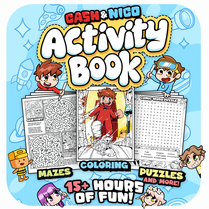 Cash & Nico Activity Book!