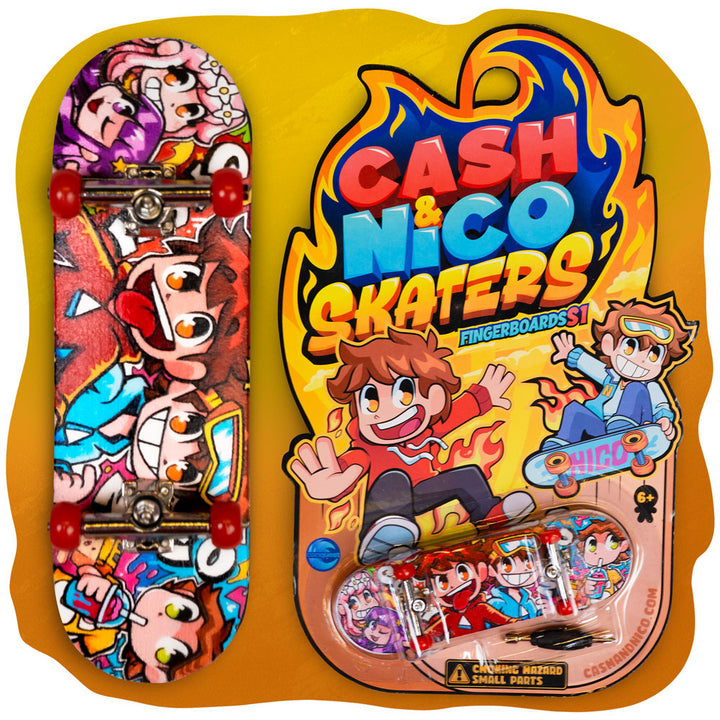 Cash & Nico Skate Toy Bundle (5 Pack)
