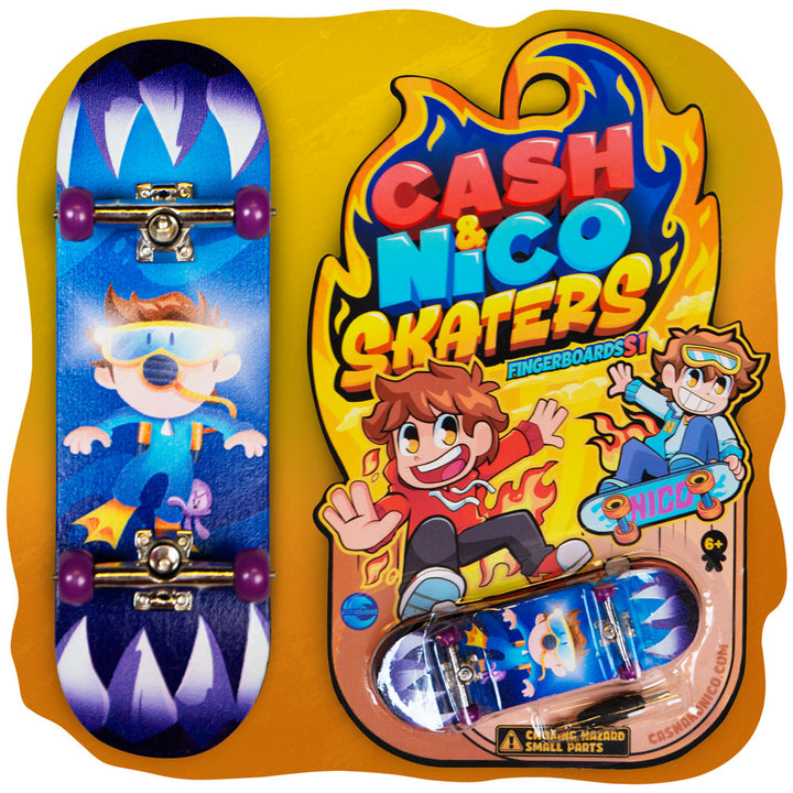 Cash & Nico Skate Toy Bundle (5 Pack)