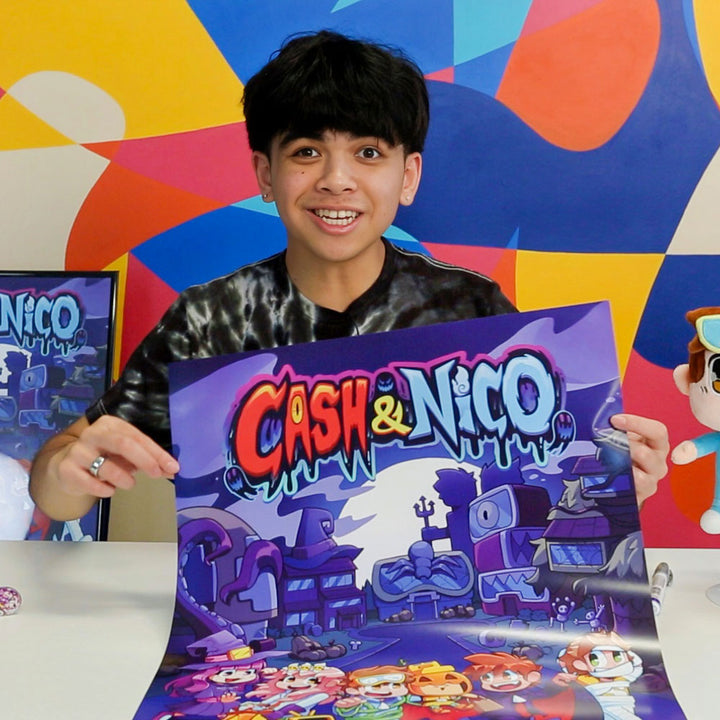 NEW Cash & Nico Spooky Poster