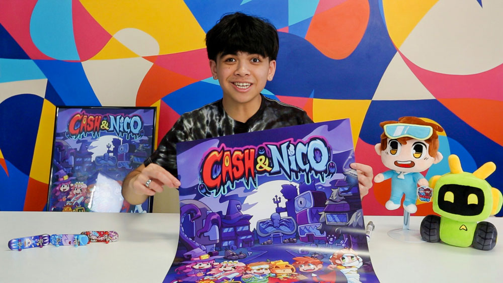 NEW Cash & Nico Spooky Poster