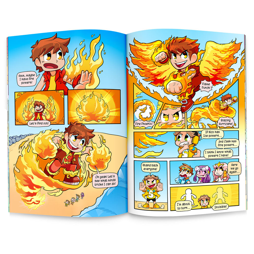 NEW Cash & Nico Comic Book: Powered Up