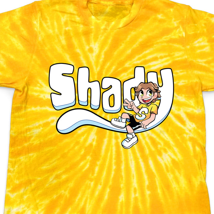 Shady Golden Tie-Dye Shirt