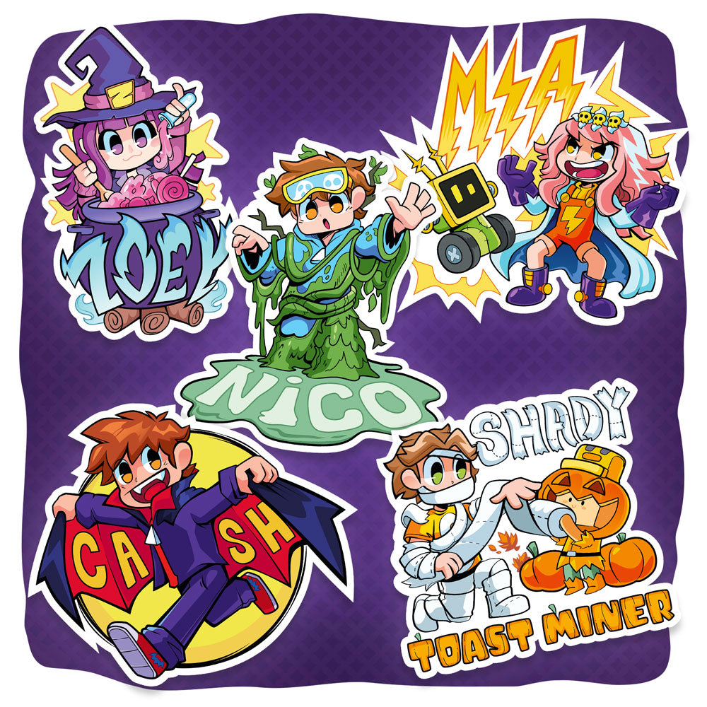 NEW Cash & Nico Spooky Bundle
