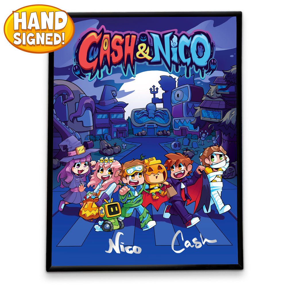 NEW Cash & Nico Spooky Poster