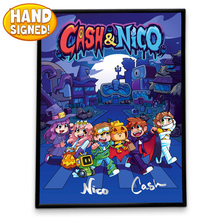 NEW Cash & Nico Spooky Poster