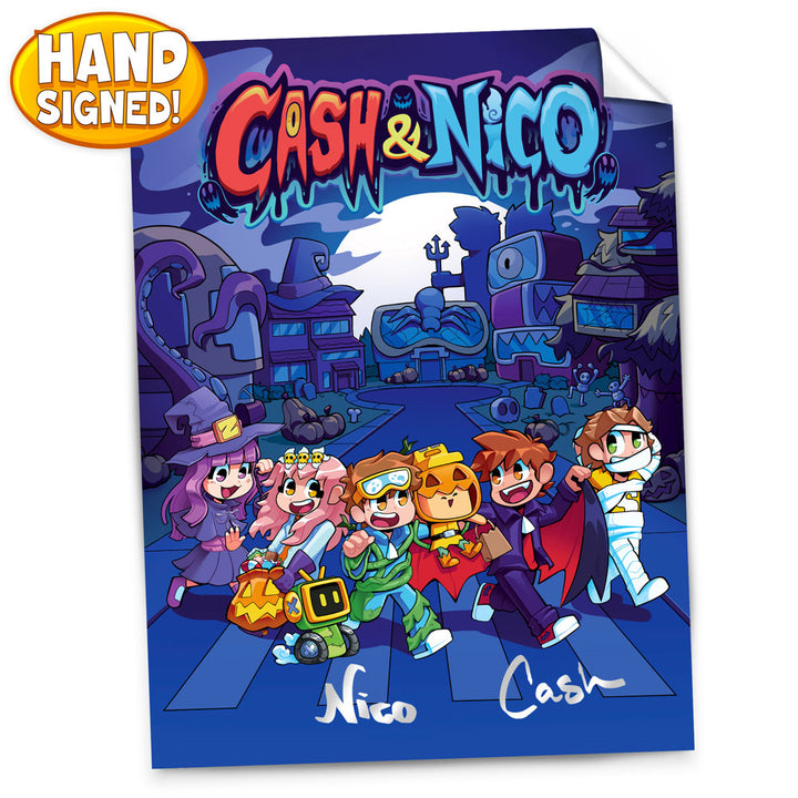 NEW Cash & Nico Spooky Poster