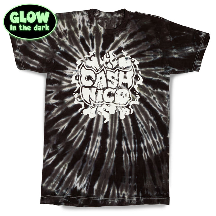 NEW Cash & Nico Spooky Tie-Dye Shirt (Glow In the Dark)