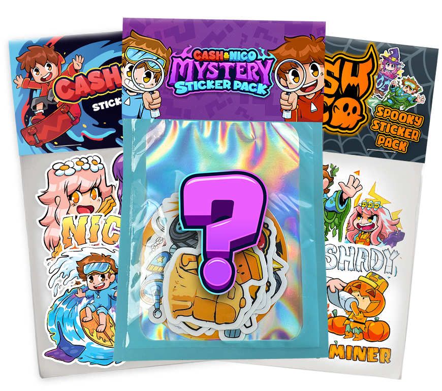Used Sticker Pack Sticker Packs – Cash&Nico