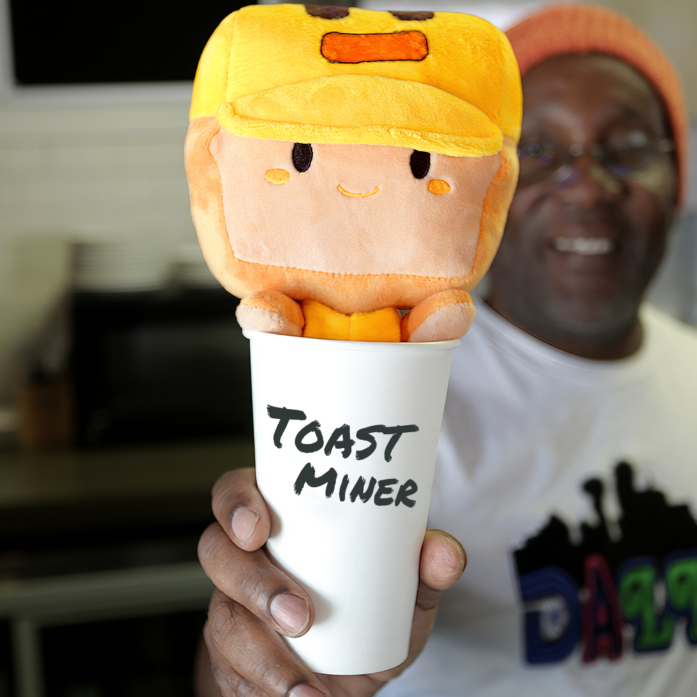 NEW Toast Miner Plushie!