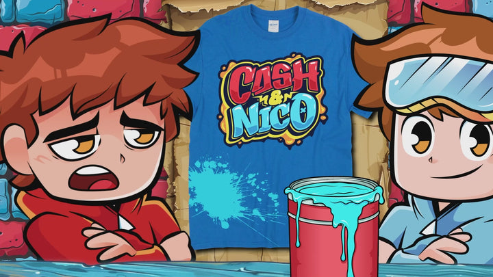 Cash and Nico Tie-Dye Shirt!